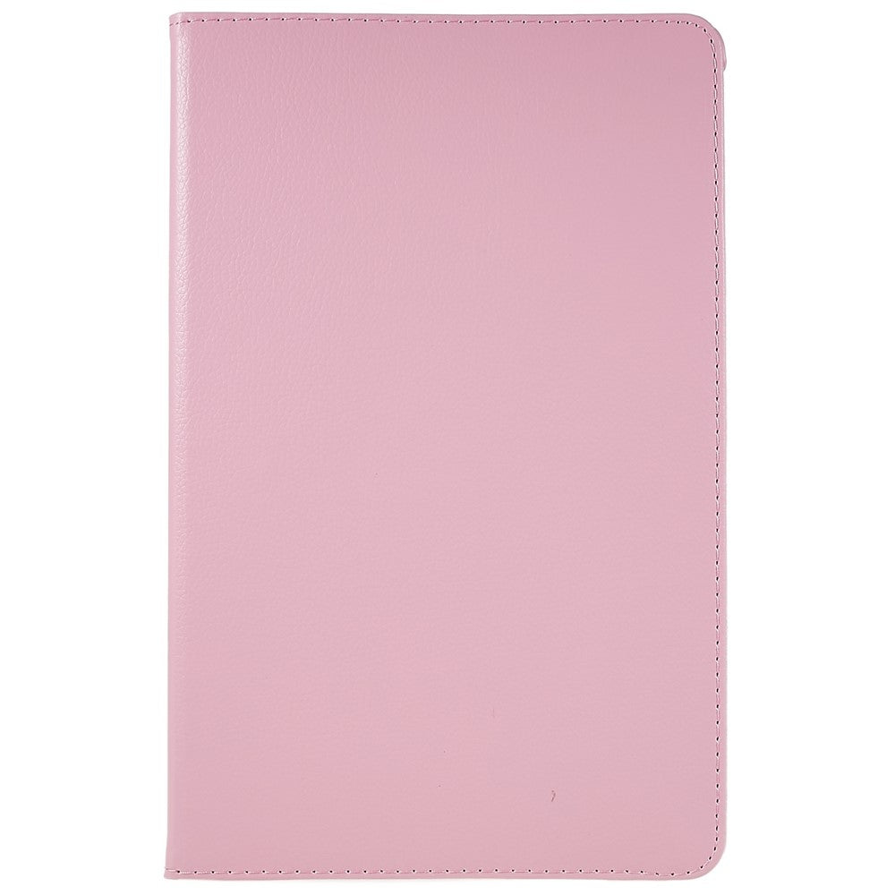 For Lenovo Tab P11 Gen 2 Rotary Tablet Case Stand PU Leather Drop-Proof Tablet Cover with Elastic Band - Pink