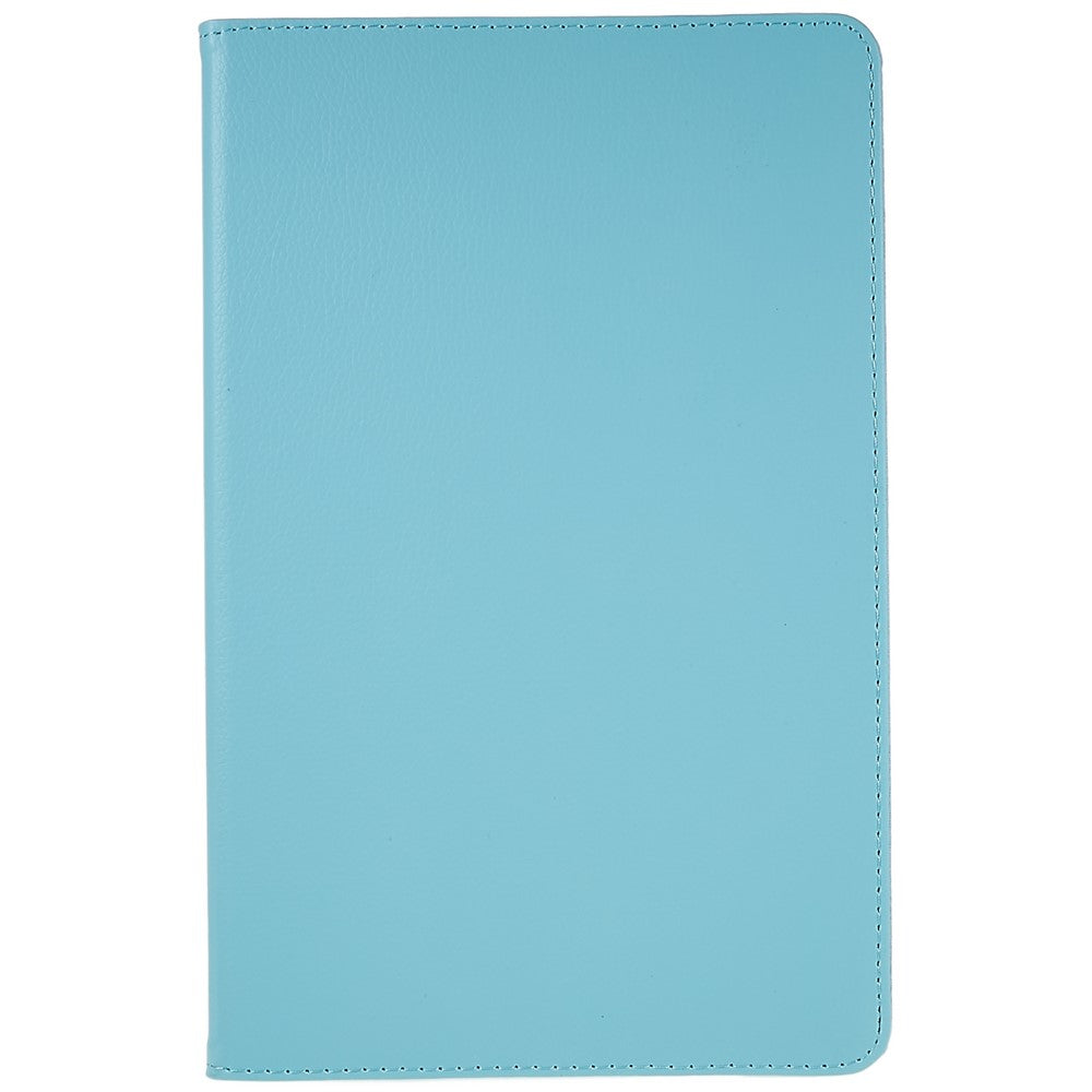 For Lenovo Tab P11 Gen 2 Rotary Tablet Case Stand PU Leather Drop-Proof Tablet Cover with Elastic Band - Baby Blue