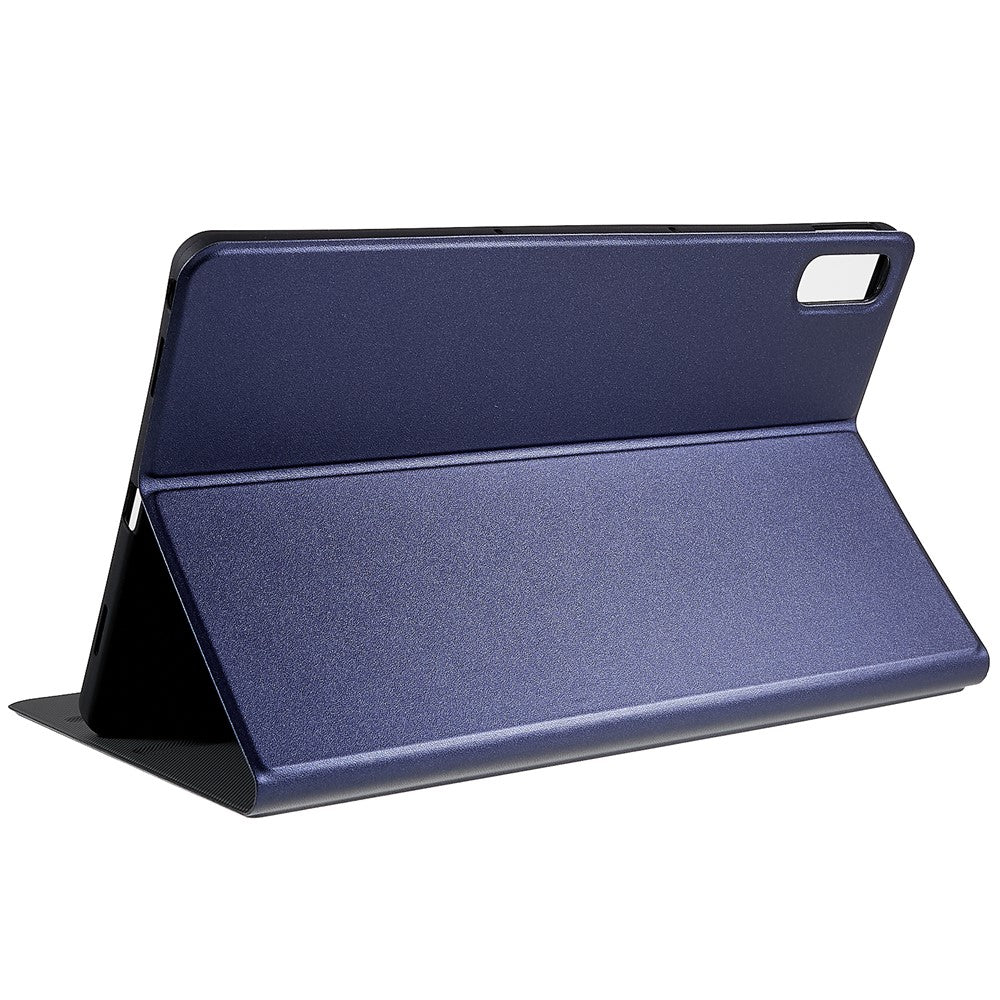 For Lenovo Tab P11.5 Plus 2023 Drop-proof PU Leather Flip Tablet Case Stand Protective Cover - Blue