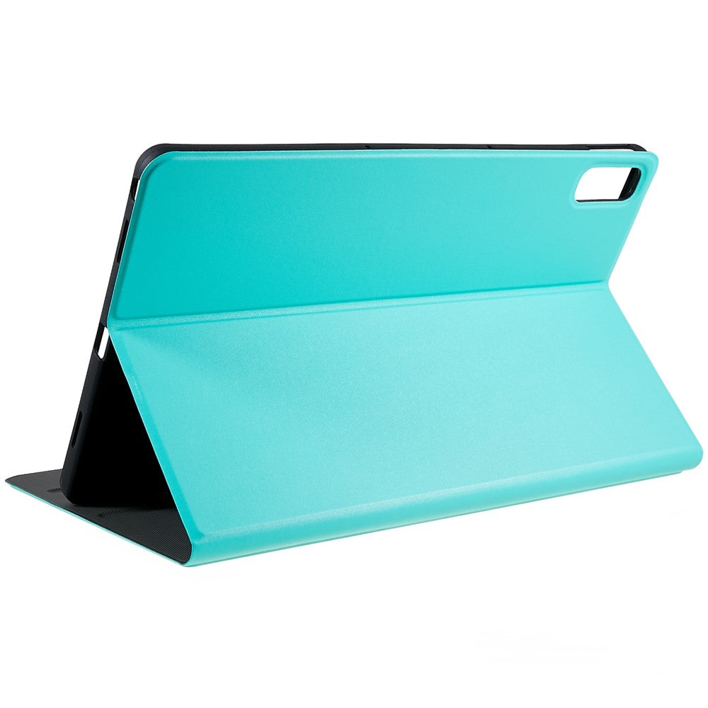 For Lenovo Tab P11.5 Plus 2023 Drop-proof PU Leather Flip Tablet Case Stand Protective Cover - Green