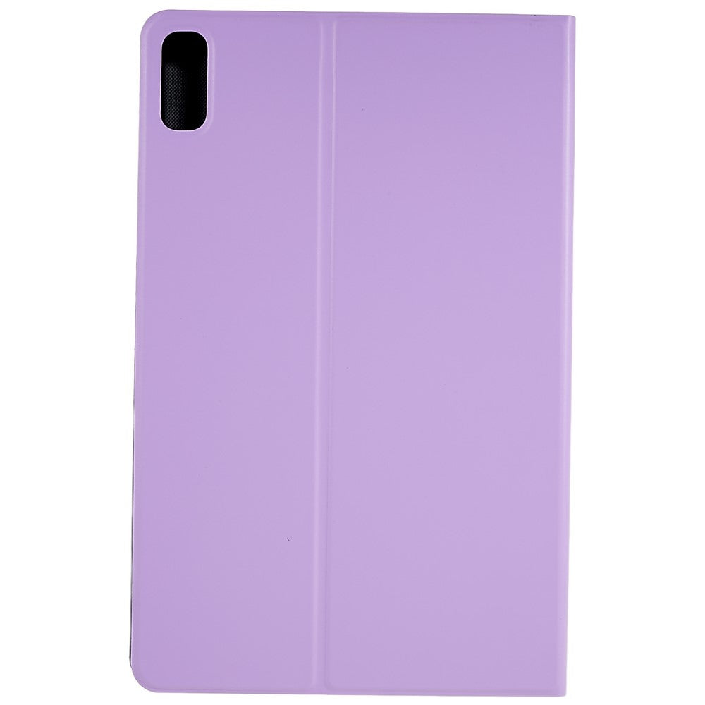 For Lenovo Tab P11.5 Plus 2023 Drop-proof PU Leather Flip Tablet Case Stand Protective Cover - Purple