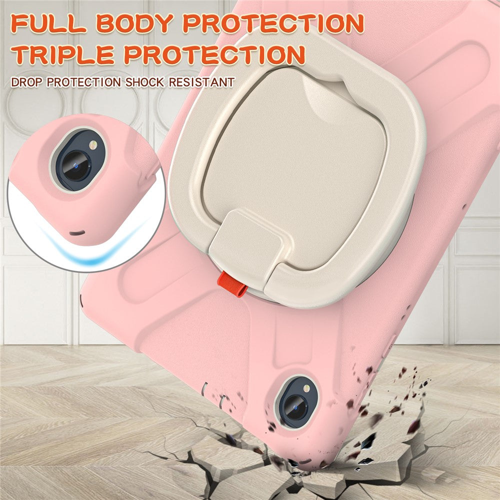 For Lenovo Tab M10 Plus 10.3 inch X606F / 606X / K10 Shockproof Tablet Case Kickstand PC+Silicone Protective Cover - Pink