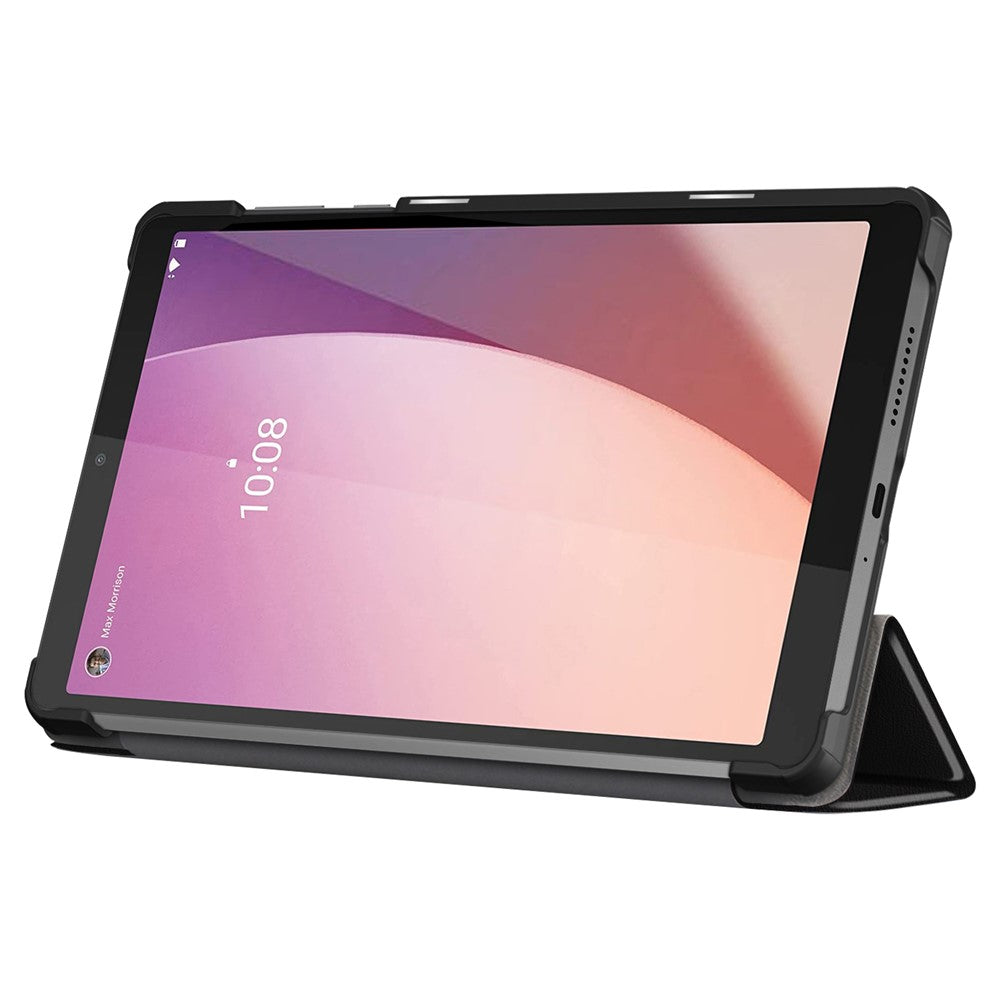For Lenovo Tab M8 (4th Gen) 2024 TB-301XU / M8 (4th Gen) 2023 TB-300FU Tri-Fold Stand Tablet PU Leather Cover - Don't Touch Me