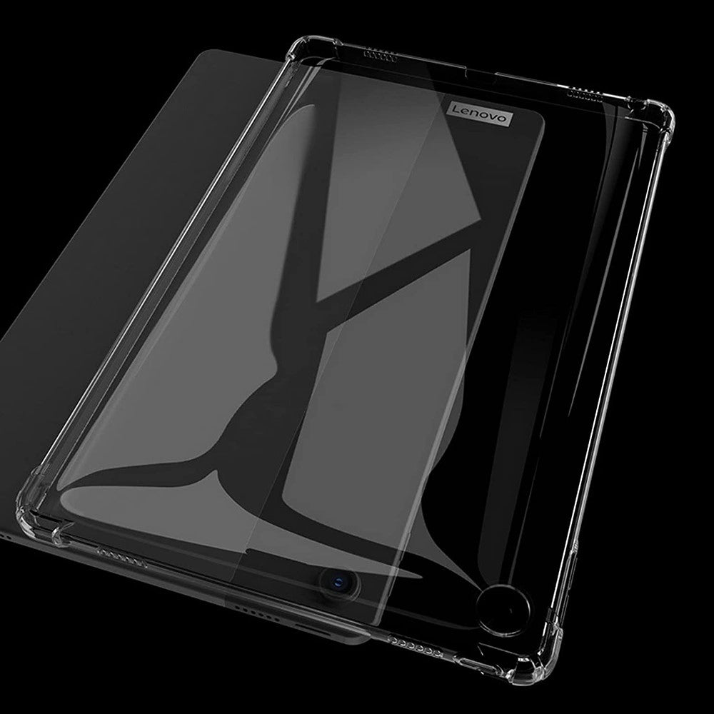 For Lenovo Tab M10 Plus (3rd Gen) / Xiaoxin Pad 2022 10.6 inch Protective Tablet Case Reinforced Corners Soft TPU Anti-scratch Transparent Tablet Cover