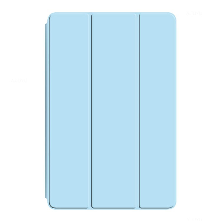 Tablet Case For OnePlus Pad Tri-fold Stand Drop-proof PU Leather Tablet Cover - Blue