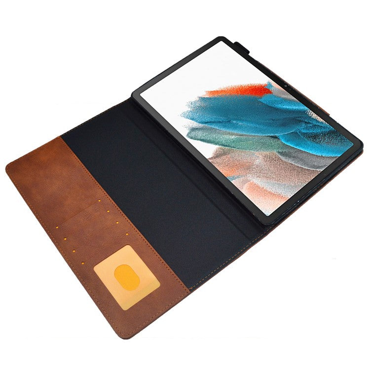 For Samsung Galaxy Tab A 8.0 (2019) SM-T290 (Wi-Fi) / SM-T295 (LTE) Tablet Case Leather Business Slim Stand Cover - Brown