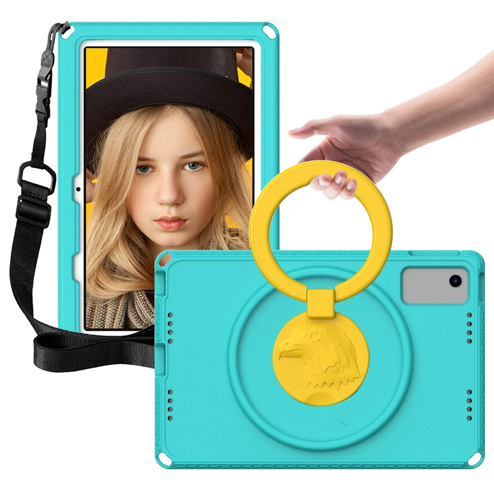 For Lenovo Tab M10 Plus (3rd Gen) TB-125F 10.6 / Xiaomi Redmi Pad 10.6 Tablet Case EVA+PC Anti-drop Tablet Cover - Light Green