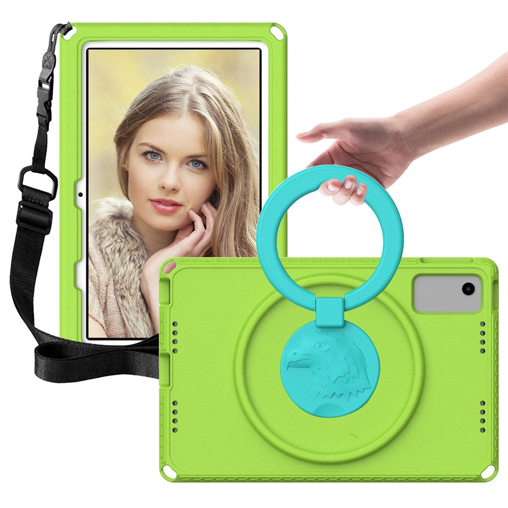 For Lenovo Tab M10 Plus (3rd Gen) TB-125F 10.6 / Xiaomi Redmi Pad 10.6 Tablet Case EVA+PC Anti-drop Tablet Cover - Green