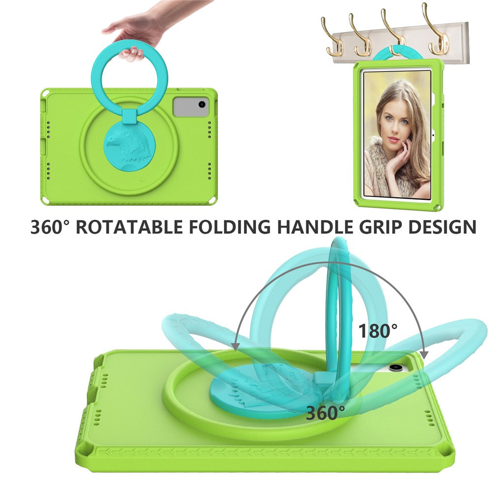 For Lenovo Tab M10 Plus (3rd Gen) TB-125F 10.6 / Xiaomi Redmi Pad 10.6 Tablet Case EVA+PC Anti-drop Tablet Cover - Green