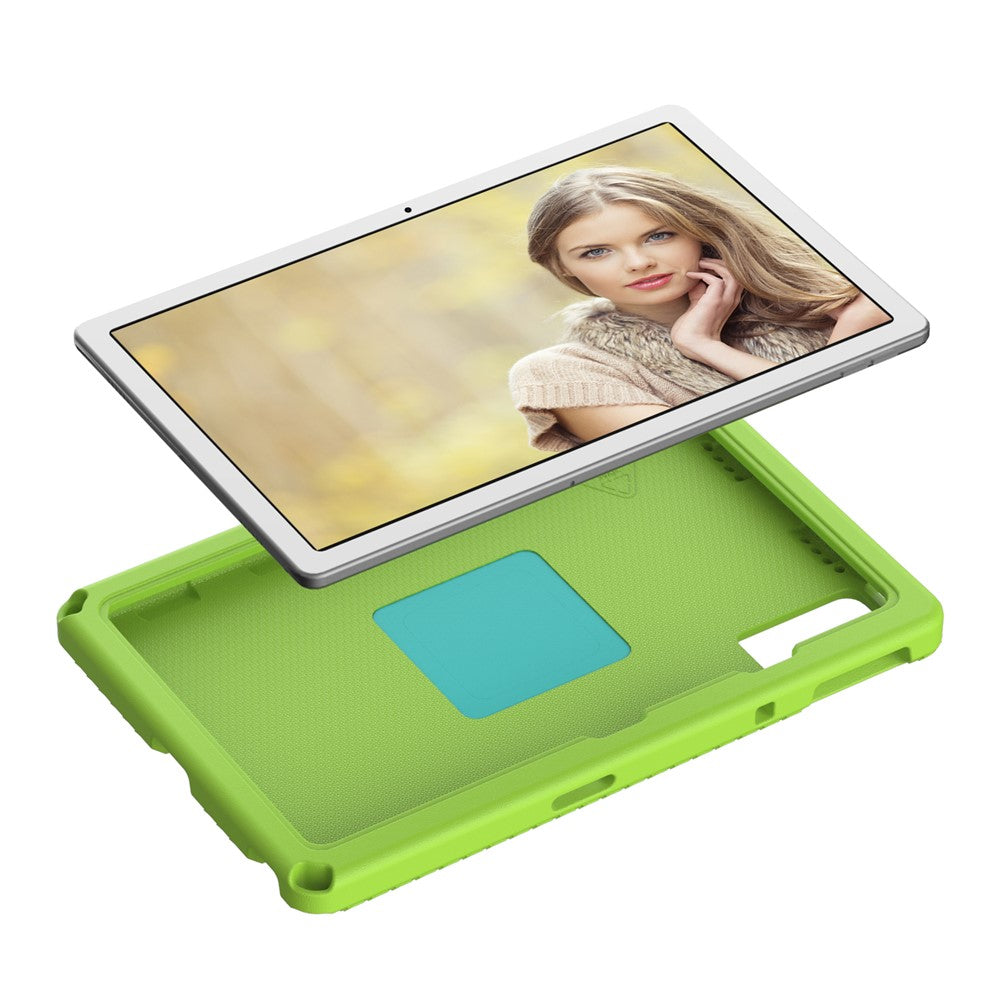 For Lenovo Tab M10 Plus (3rd Gen) TB-125F 10.6 / Xiaomi Redmi Pad 10.6 Tablet Case EVA+PC Anti-drop Tablet Cover - Green