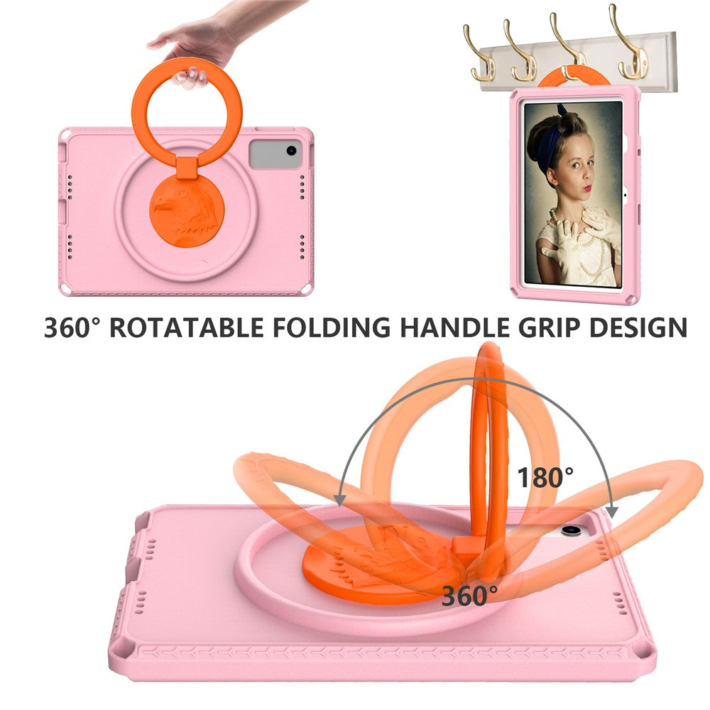 For Lenovo Tab M10 Plus (3rd Gen) TB-125F 10.6 / Xiaomi Redmi Pad 10.6 Tablet Case EVA+PC Anti-drop Tablet Cover - Pink