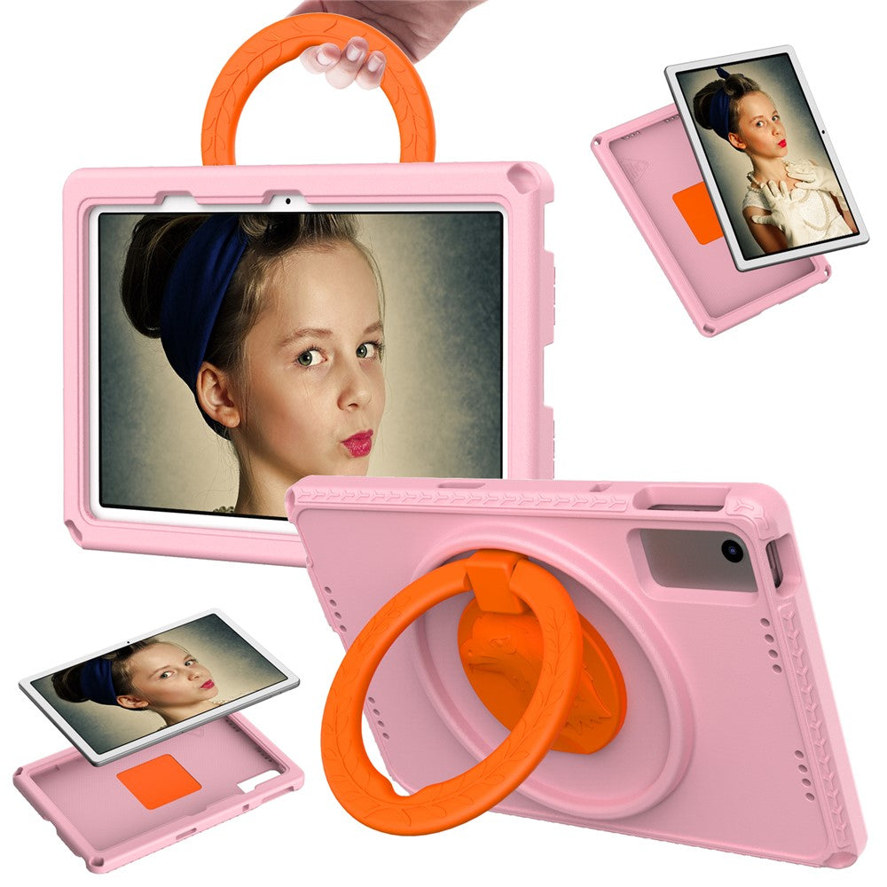 For Lenovo Tab M10 Plus (3rd Gen) TB-125F 10.6 / Xiaomi Redmi Pad 10.6 Tablet Case EVA+PC Anti-drop Tablet Cover - Pink