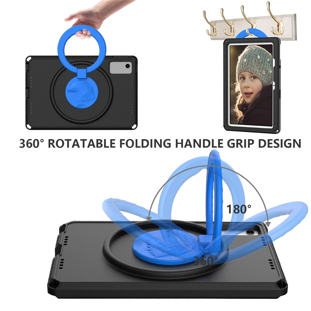 For Lenovo Tab M10 Plus (3rd Gen) TB-125F 10.6 / Xiaomi Redmi Pad 10.6 Tablet Case EVA+PC Anti-drop Tablet Cover - Black