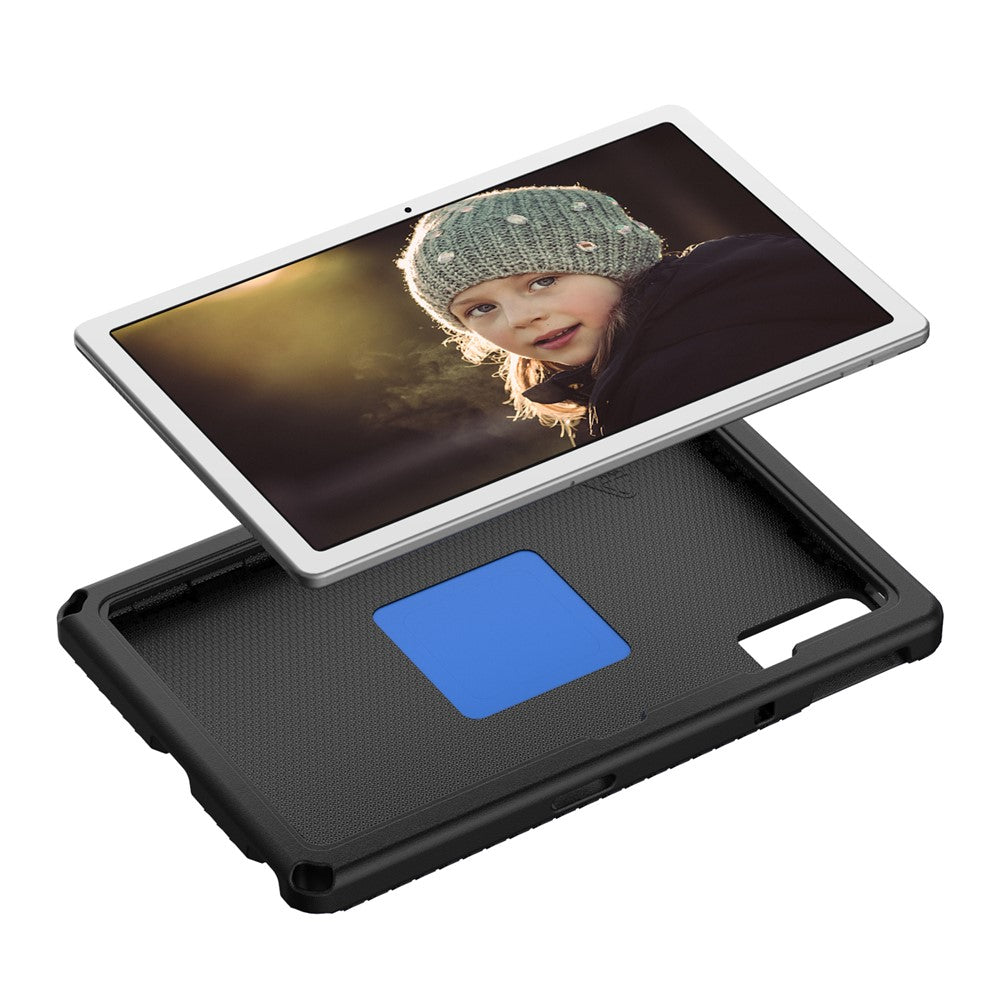 For Lenovo Tab M10 Plus (3rd Gen) TB-125F 10.6 / Xiaomi Redmi Pad 10.6 Tablet Case EVA+PC Anti-drop Tablet Cover - Black