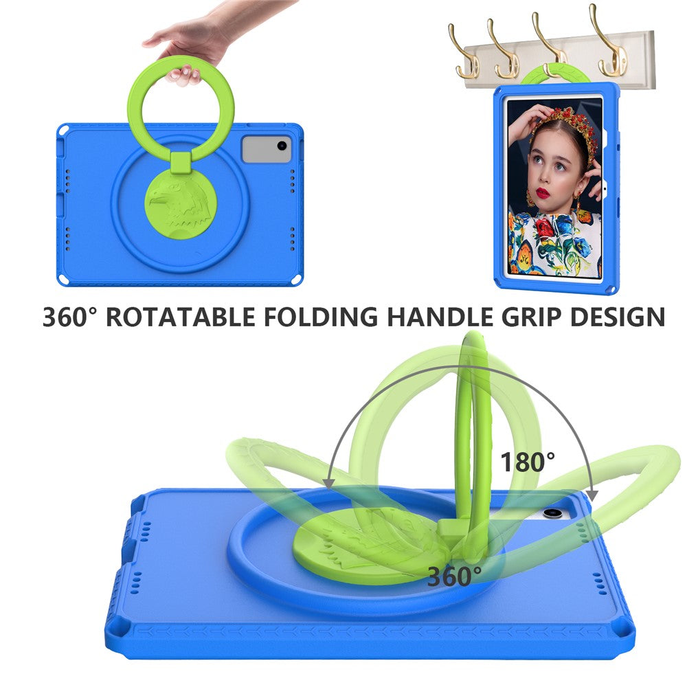 For Lenovo Tab M10 Plus (3rd Gen) TB-125F 10.6 / Xiaomi Redmi Pad 10.6 Tablet Case EVA+PC Anti-drop Tablet Cover - Blue