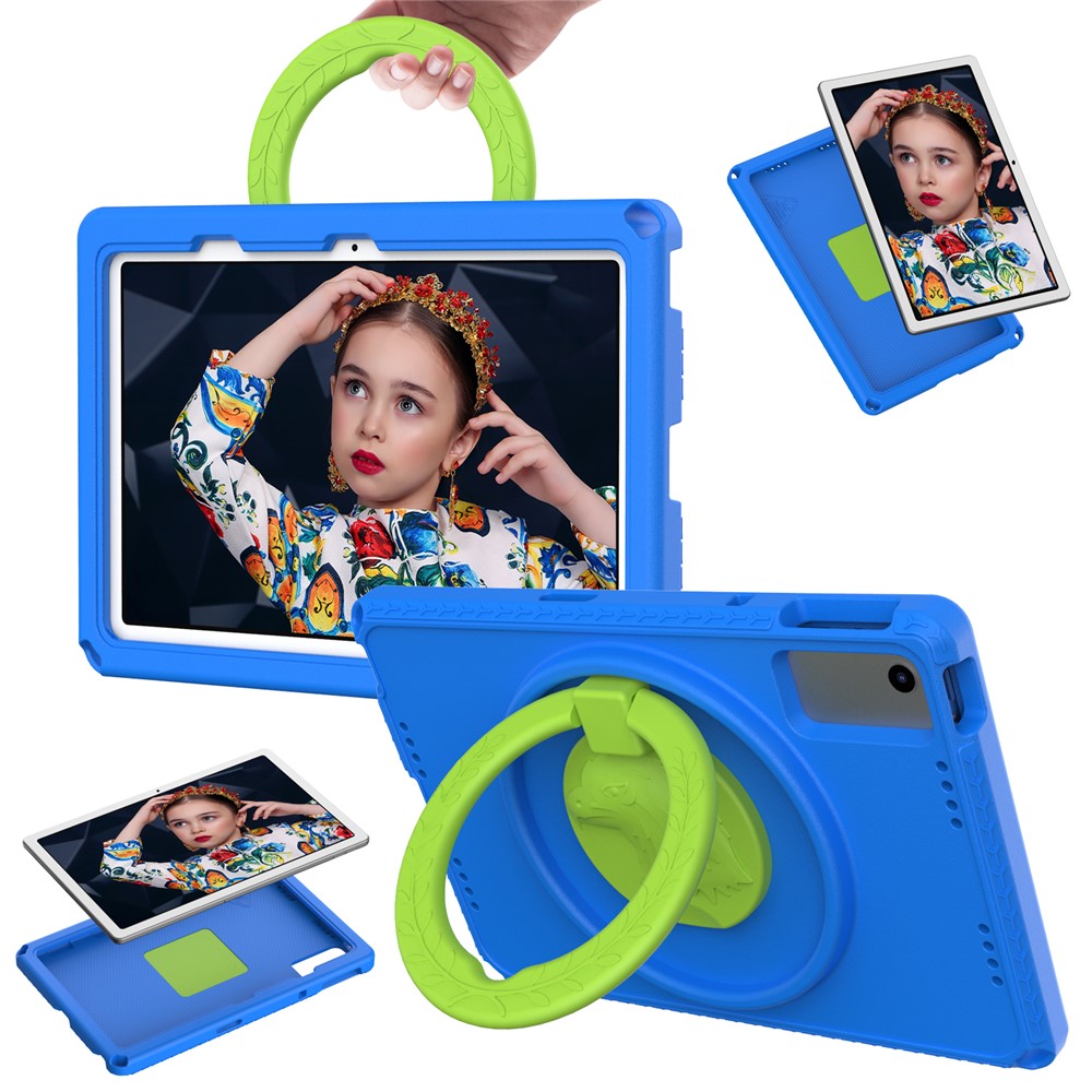 For Lenovo Tab M10 Plus (3rd Gen) TB-125F 10.6 / Xiaomi Redmi Pad 10.6 Tablet Case EVA+PC Anti-drop Tablet Cover - Blue