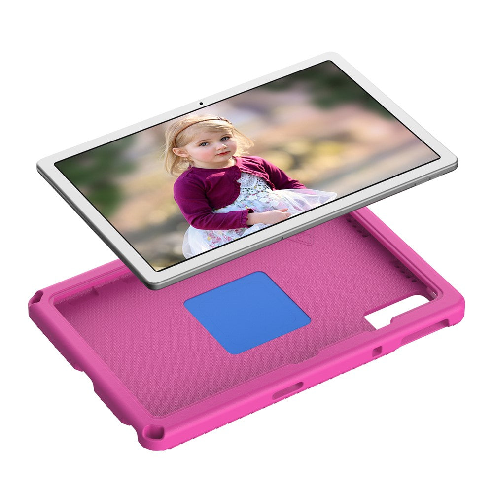 For Lenovo Tab M10 Plus (3rd Gen) TB-125F 10.6 / Xiaomi Redmi Pad 10.6 Tablet Case EVA+PC Anti-drop Tablet Cover - Rose