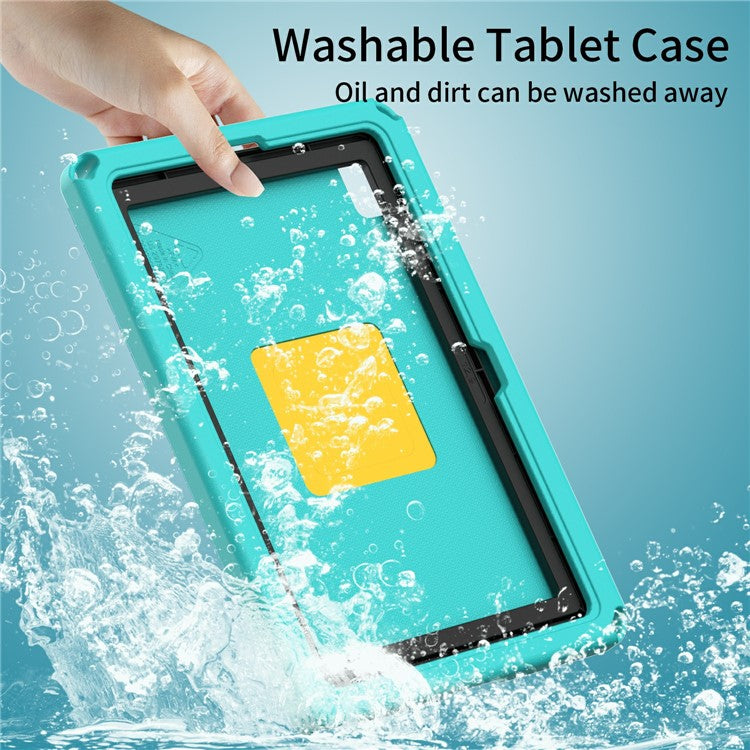For Lenovo Tab K10 TB-X6C6F 10.3 / Huawei MatePad SE 10.4 / Samsung Galaxy Tab S6 Lite P610 / 615 / S6 Lite (2022) Tablet Case - Light Green