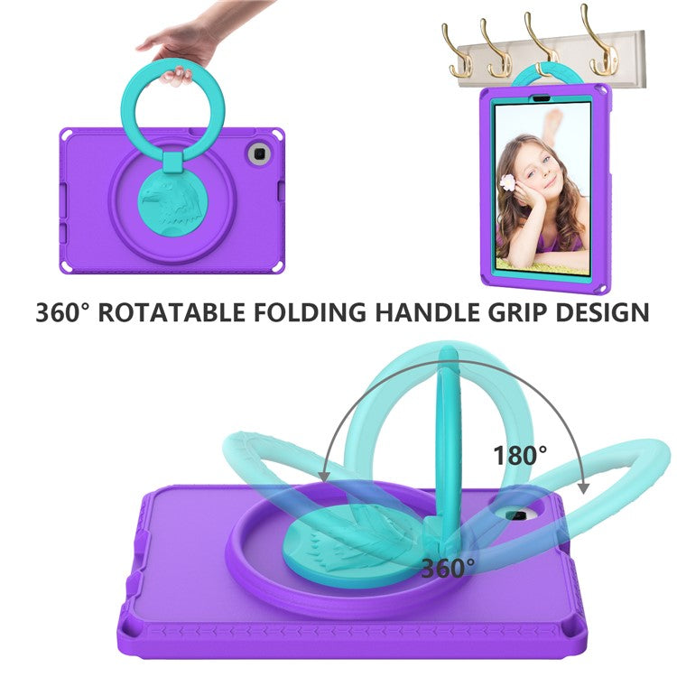 For Samsung Galaxy Tab A9 / A 8.0 (2019) SM-T290 (Wi-Fi) / SM-T295 (LTE) / Tab A7 Lite 8.7-inch (2020) T220 / T225 Tablet Cover - Purple
