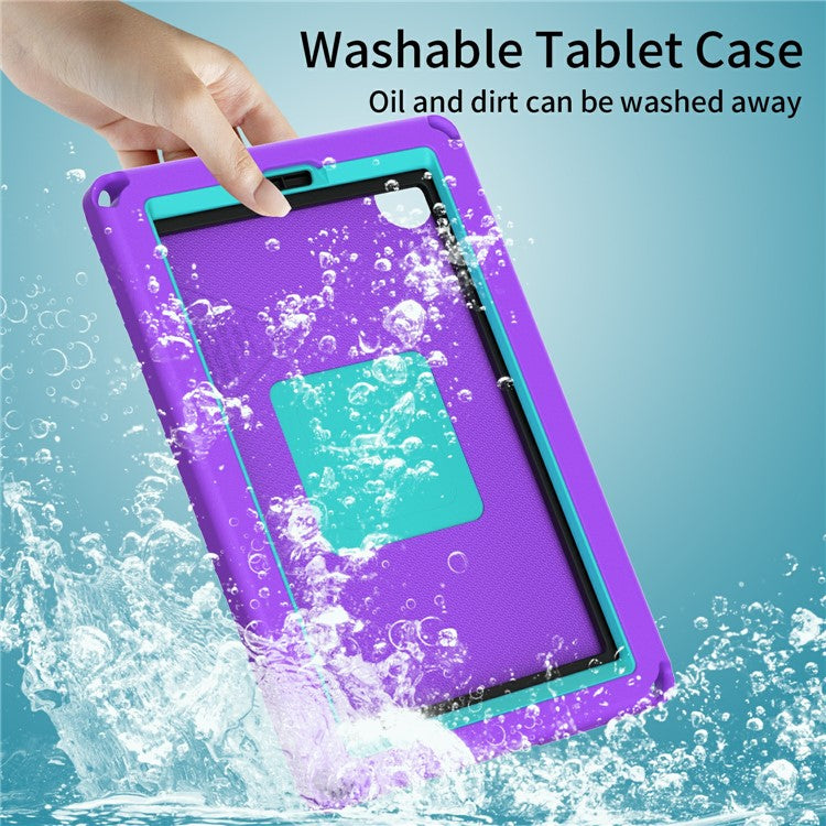 For Samsung Galaxy Tab A9 / A 8.0 (2019) SM-T290 (Wi-Fi) / SM-T295 (LTE) / Tab A7 Lite 8.7-inch (2020) T220 / T225 Tablet Cover - Purple