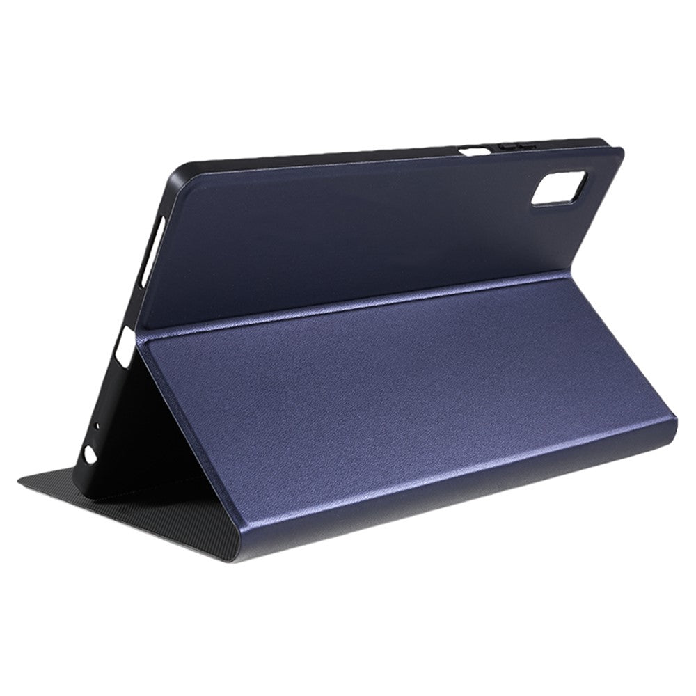 For Lenovo Tab M9 PU Leather Tablet Case Foldable Stand Protective Tablet Cover - Blue