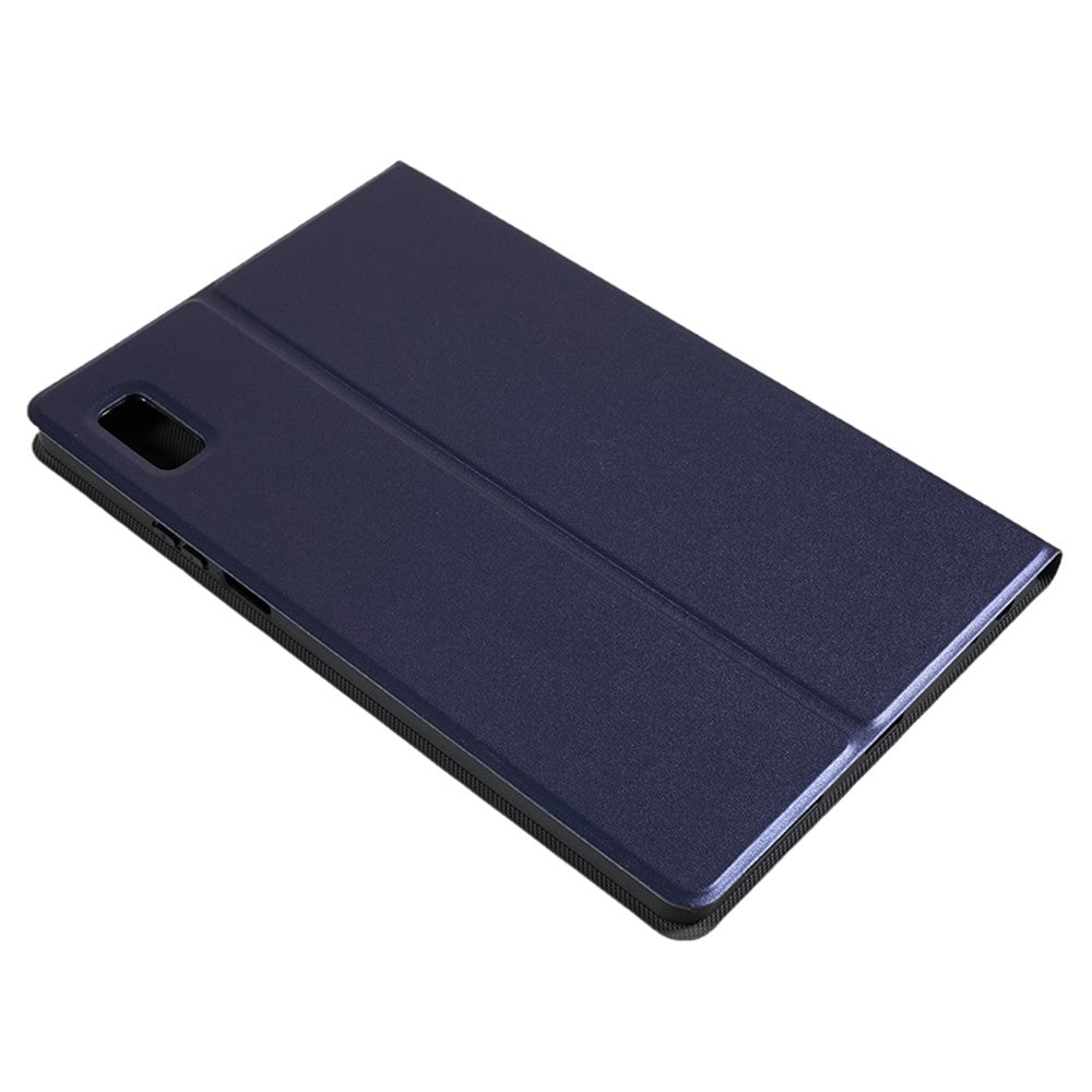 For Lenovo Tab M9 PU Leather Tablet Case Foldable Stand Protective Tablet Cover - Blue