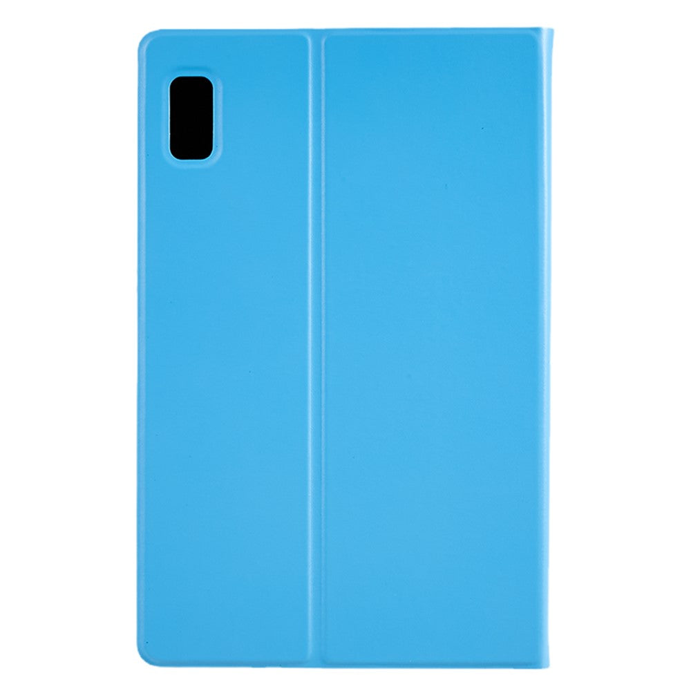 For Lenovo Tab M9 PU Leather Tablet Case Foldable Stand Protective Tablet Cover - Sky Blue
