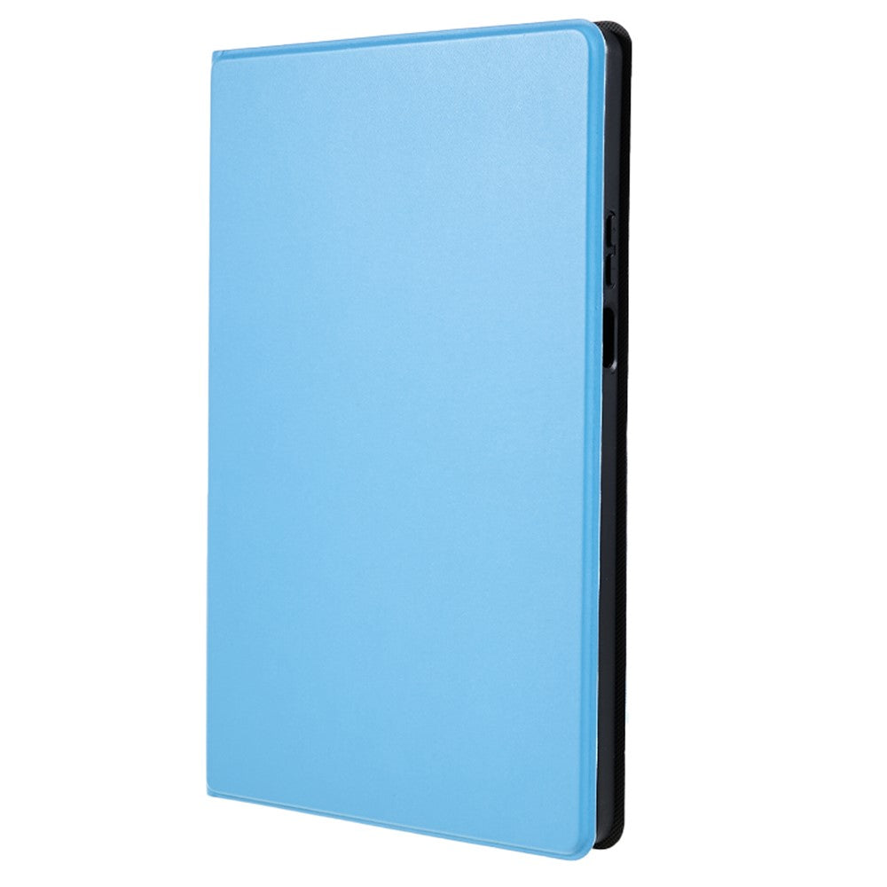 For Lenovo Tab M9 PU Leather Tablet Case Foldable Stand Protective Tablet Cover - Sky Blue