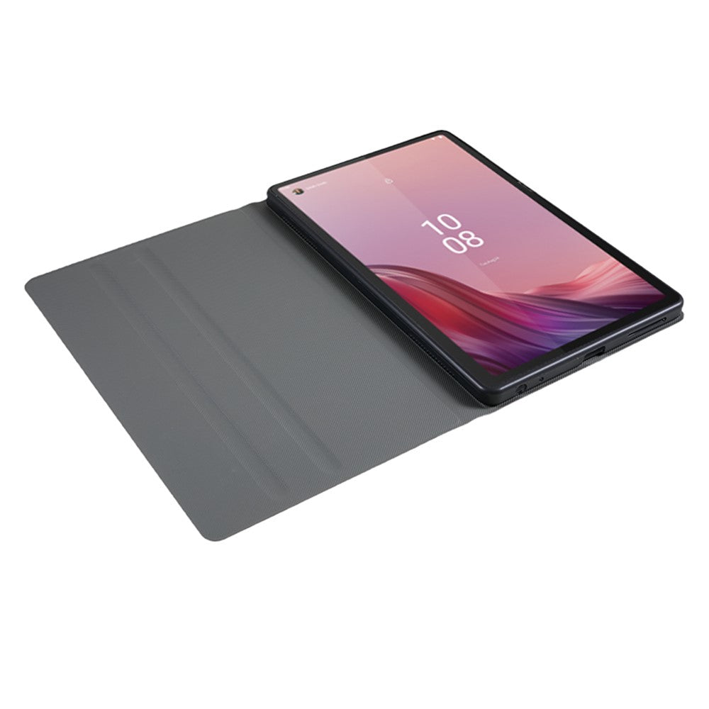 For Lenovo Tab M9 PU Leather Tablet Case Foldable Stand Protective Tablet Cover - Purple