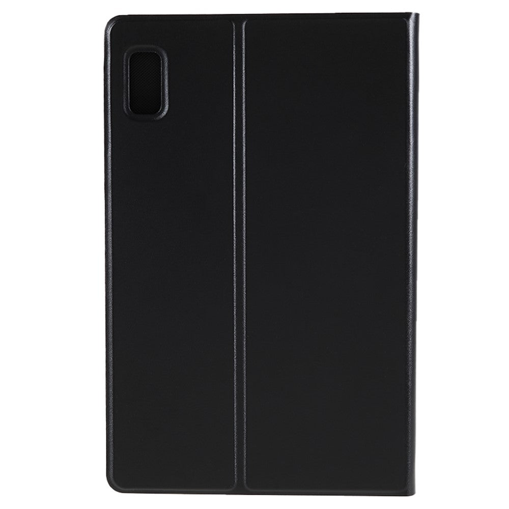 For Lenovo Tab M9 PU Leather Tablet Case Foldable Stand Protective Tablet Cover - Black