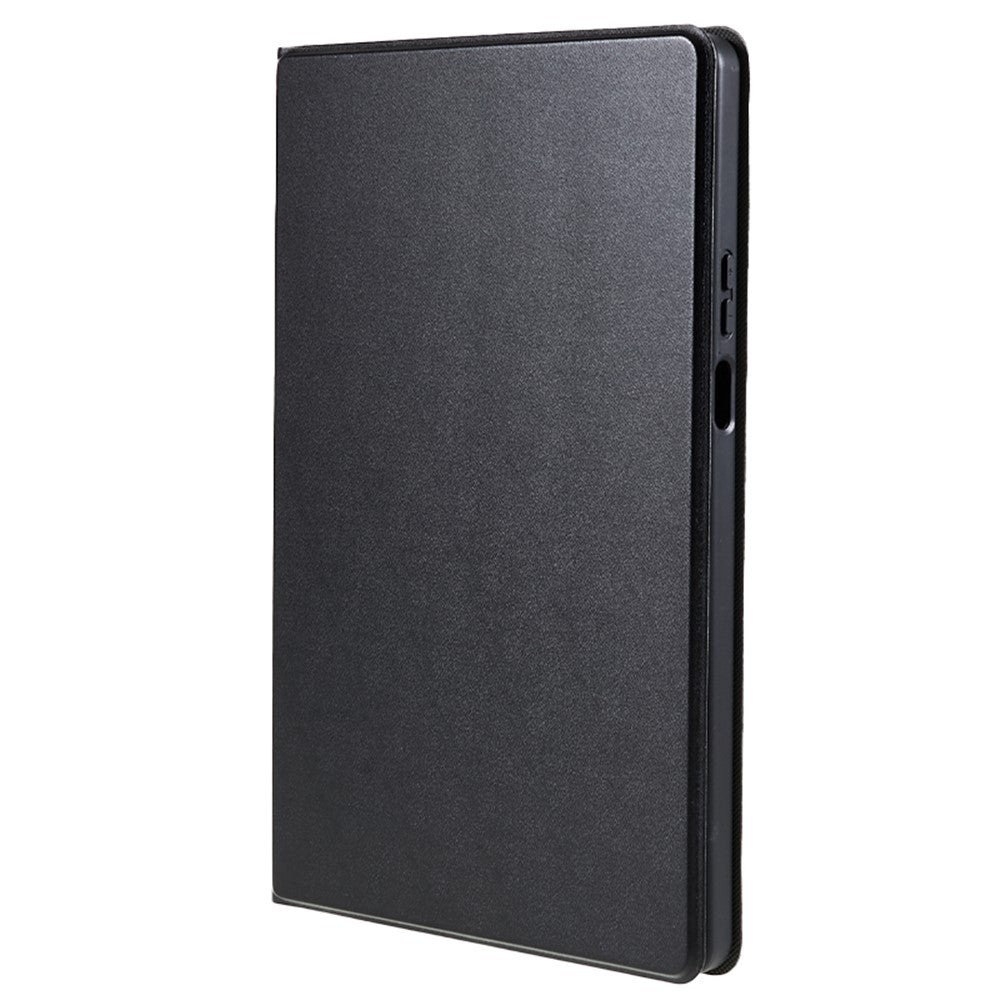For Lenovo Tab M9 PU Leather Tablet Case Foldable Stand Protective Tablet Cover - Black