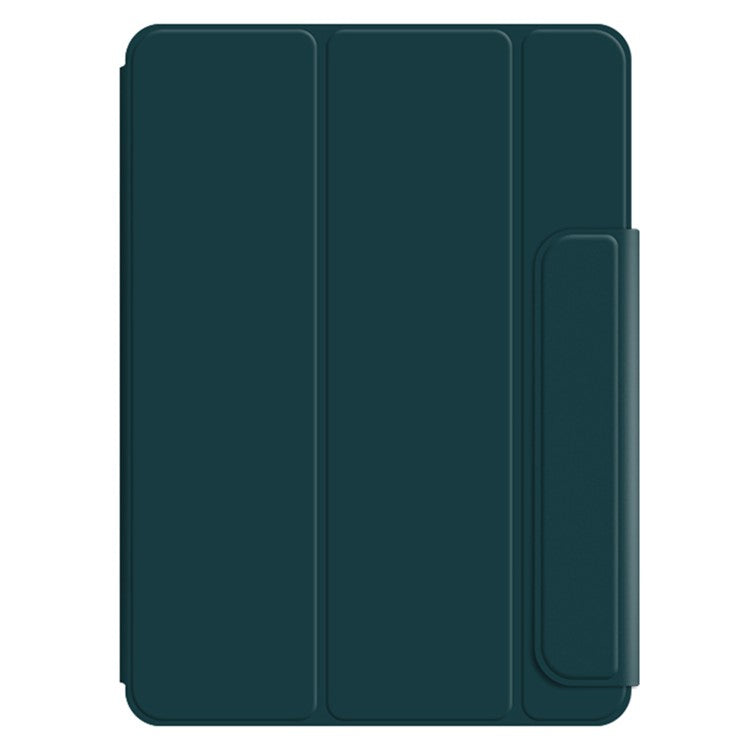 For OnePlus Pad PU Leather Tablet Case Magnetic Tri-fold Protective Cover with Stand - Green