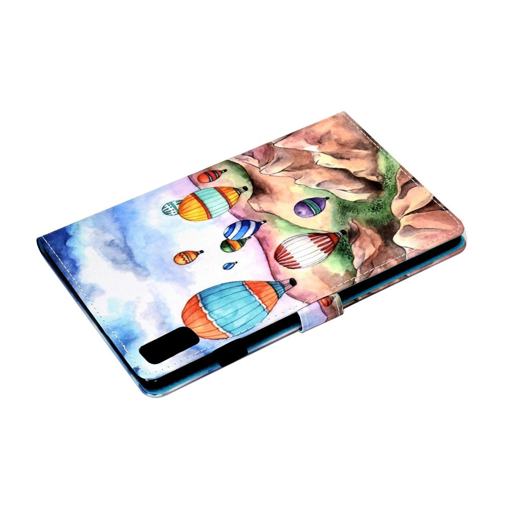 For Lenovo Tab P11 Gen 2 TB-350 A1 Pattern Printing Flip Cover PU Leather Stand Card Holder Tablet Case - Balloon
