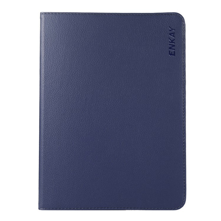 ENKAY HAT PRINCE For Oppo Pad 2 / OnePlus Pad Leather+PC Tablet Case 360 Degree Rotating Stand Cover with Auto Sleep / Wake - Dark Blue