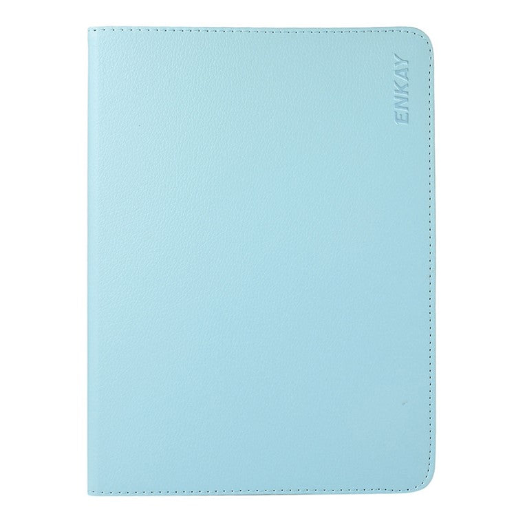 ENKAY HAT PRINCE For Oppo Pad 2 / OnePlus Pad Leather+PC Tablet Case 360 Degree Rotating Stand Cover with Auto Sleep / Wake - Baby Blue