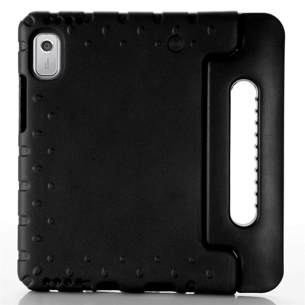 For Lenovo Tab M9 Protective EVA Case Anti-Fall Tablet Cover Shockproof Case with Kickstand Handle - Black