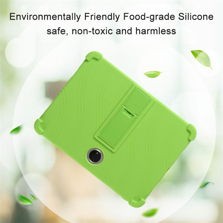 Shockproof Silicone Case for Oppo Pad 2 PC Kickstand Protective Tablet Cover - Multi-color