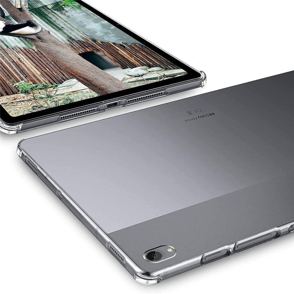 For Lenovo Tab P11 5G TPU Tablet Case Reinforced Corners Drop-proof Clear Tablet Cover