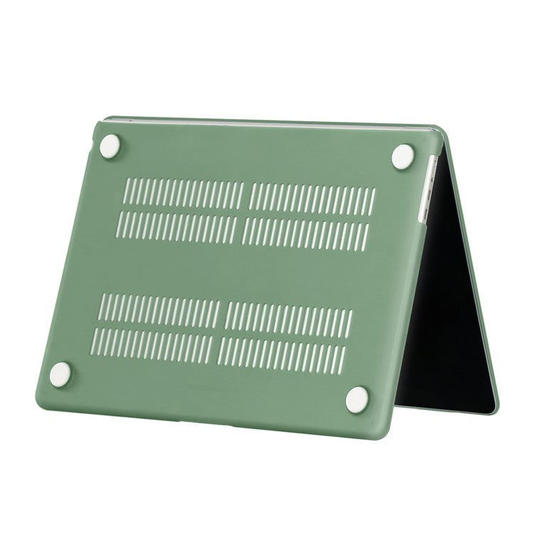 For Macbook Air 15 inch (2025) / (2024) A3114 M3 / (2023) M2 A2941 Laptop Case Anti-Scratch Hard PC Matte Notebook Cover - Midnight Green