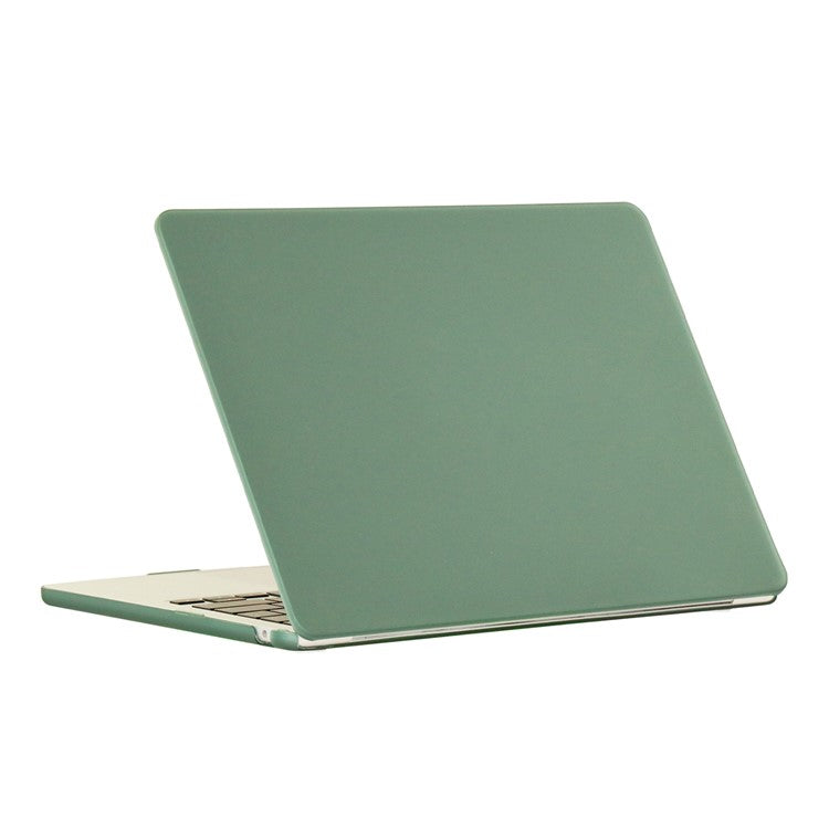 For Macbook Air 15 inch (2025) / (2024) A3114 M3 / (2023) M2 A2941 Laptop Case Anti-Scratch Hard PC Matte Notebook Cover - Midnight Green