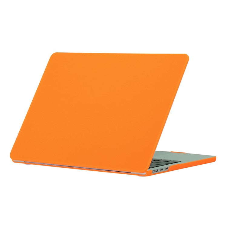 For Macbook Air 15 inch (2025) / (2024) A3114 M3 / (2023) M2 A2941 Laptop Case Anti-Scratch Hard PC Matte Notebook Cover - Orange