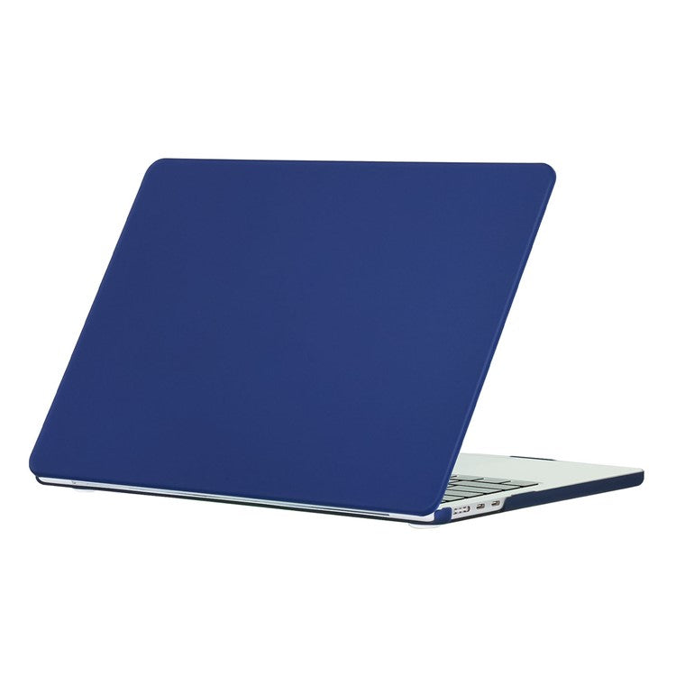 For Macbook Air 15 inch (2025) / (2024) A3114 M3 / (2023) M2 A2941 Laptop Case Anti-Scratch Hard PC Matte Notebook Cover - Peony Blue