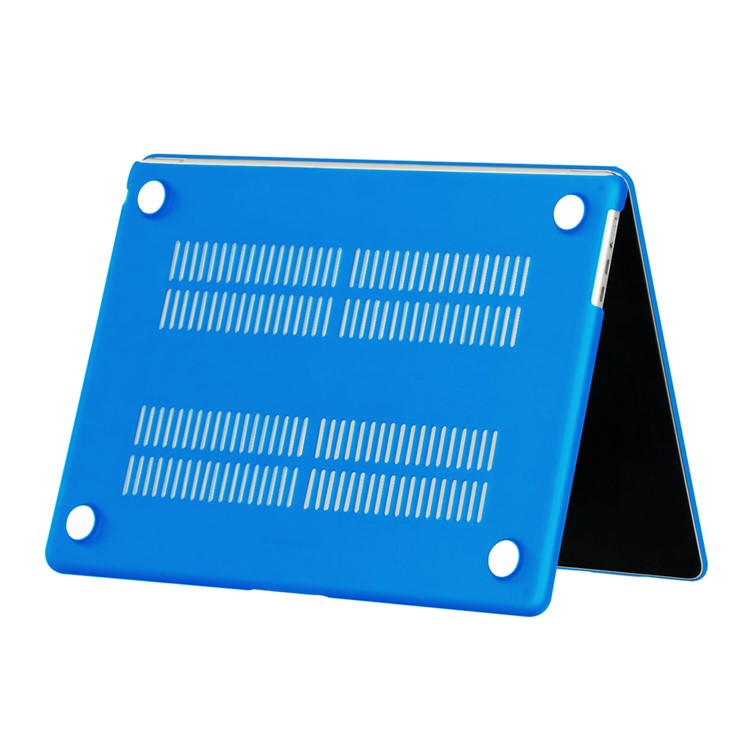 For Macbook Air 15 inch (2025) / (2024) A3114 M3 / (2023) M2 A2941 Laptop Case Anti-Scratch Hard PC Matte Notebook Cover - Dark Blue