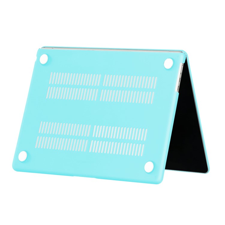 For Macbook Air 15 inch (2025) / (2024) A3114 M3 / (2023) M2 A2941 Laptop Case Anti-Scratch Hard PC Matte Notebook Cover - Solid Blue