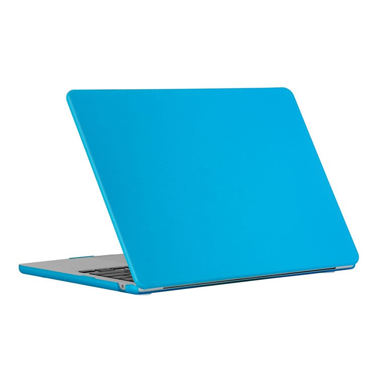 For Macbook Air 15 inch (2025) / (2024) A3114 M3 / (2023) M2 A2941 Laptop Case Anti-Scratch Hard PC Matte Notebook Cover - Aqua Blue