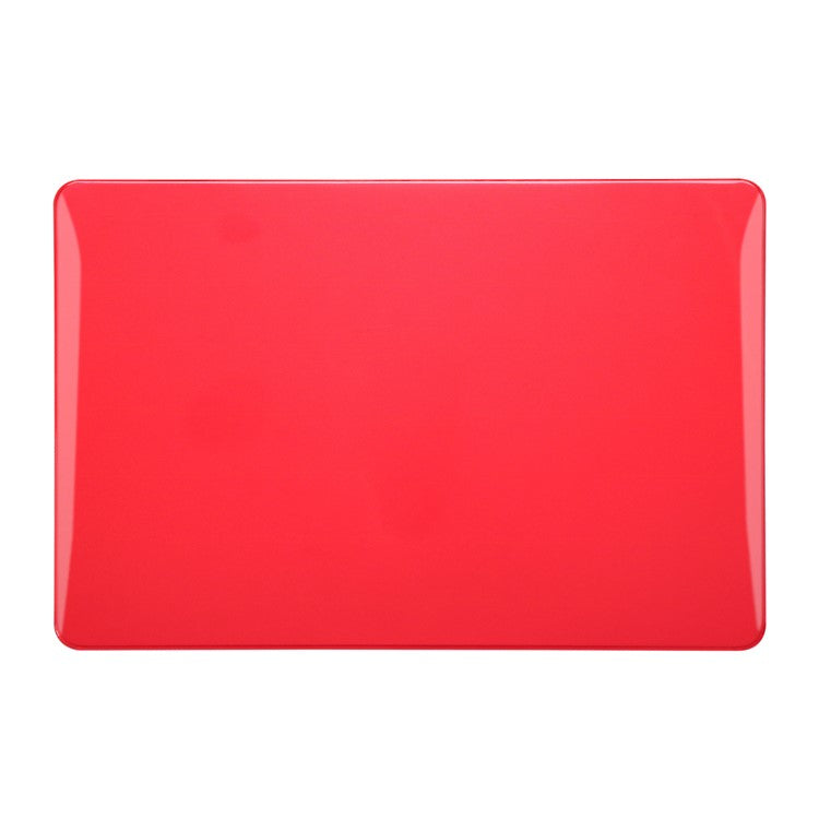 For Macbook Air 15 inch (2025) / (2024) A3114 M3 / (2023) M2 A2941 Laptop Case Transparent Hard PC Protective Cover - Red