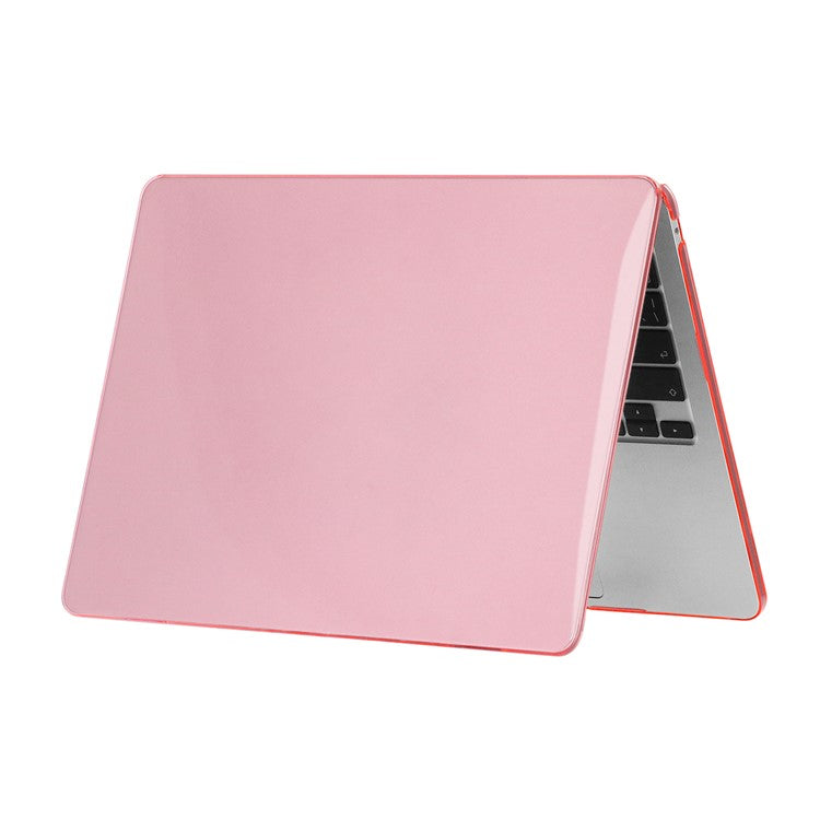 For Macbook Air 15 inch (2025) / (2024) A3114 M3 / (2023) M2 A2941 Laptop Case Transparent Hard PC Protective Cover - Pink
