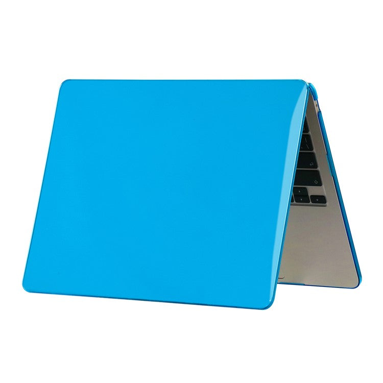 For Macbook Air 15 inch (2025) / (2024) A3114 M3 / (2023) M2 A2941 Laptop Case Transparent Hard PC Protective Cover - Blue