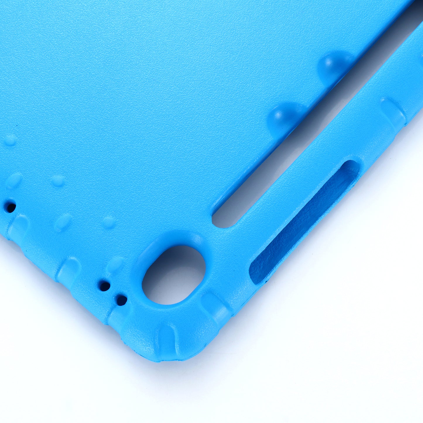 For Samsung Galaxy Tab S9 / S9 FE Protective EVA Kids Cover Handle Kickstand Shockproof Tablet Case - Blue