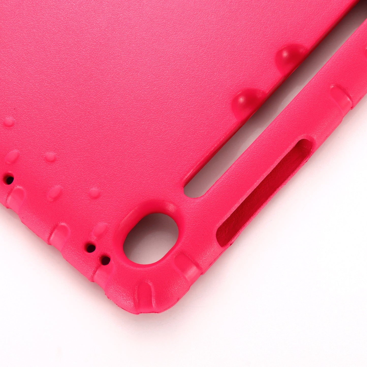 For Samsung Galaxy Tab S9 / S9 FE Protective EVA Kids Cover Handle Kickstand Shockproof Tablet Case - Rose